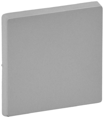 Лицевая панель Legrand Valena Life для 1-кл. выключателя алюминий картинка